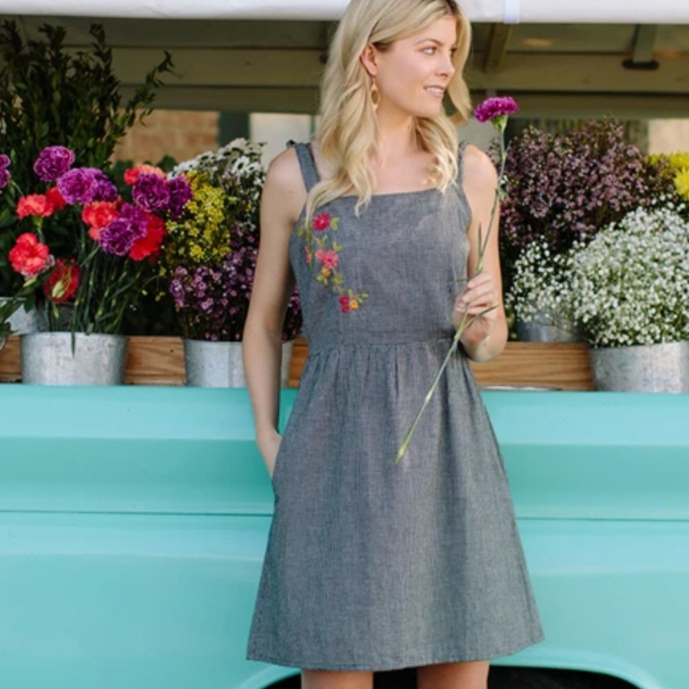 Mata Traders Evie Dress Mini Gingham L